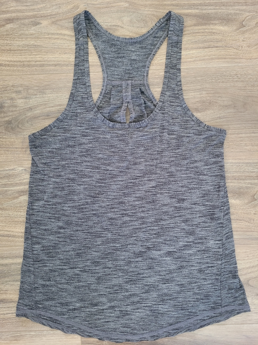 Lululemon Women’s Gray Racerback Tank Top - Comfortable Everyday Layer